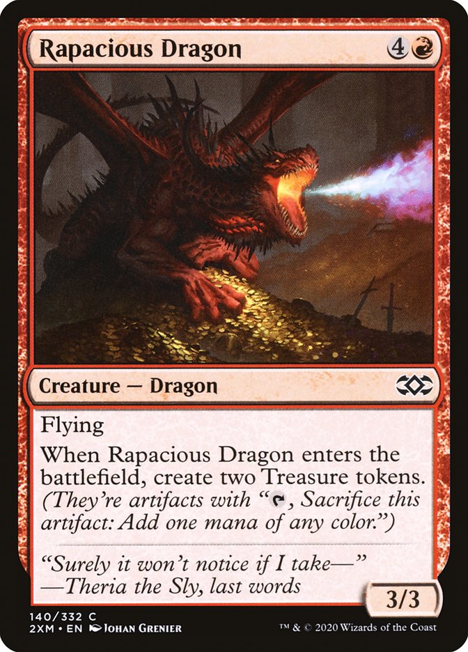 Rapacious Dragon [Double Masters] | Jack's On Queen