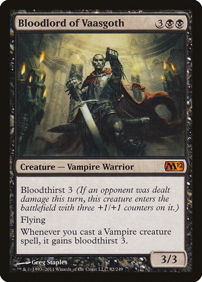 Bloodlord of Vaasgoth [Magic 2012] | Jack's On Queen