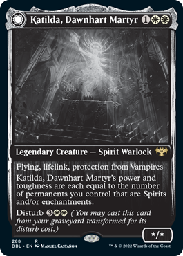 Katilda, Dawnhart Martyr // Katilda's Rising Dawn [Innistrad: Double Feature] | Jack's On Queen