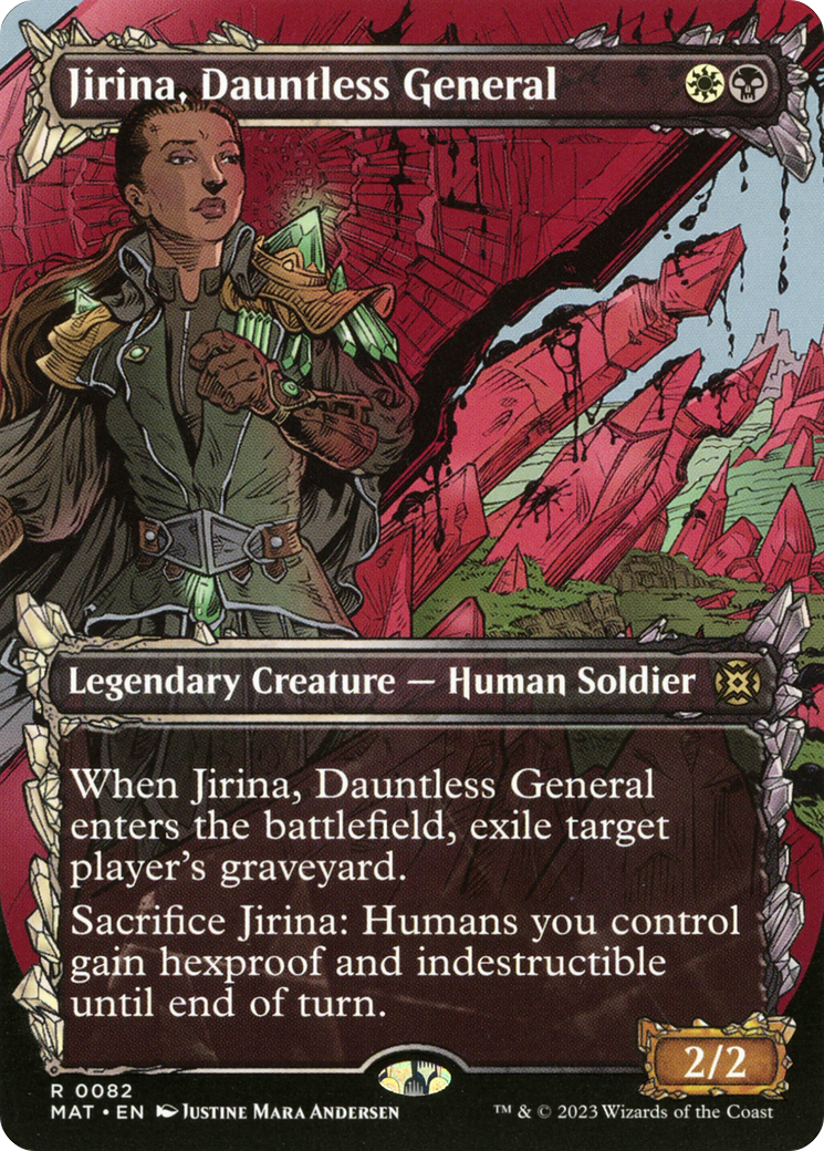 Jirina, Dauntless General (Showcase) [March of the Machine: The Aftermath] | Jack's On Queen