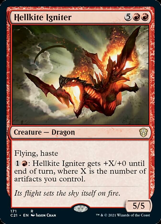 Hellkite Igniter [Commander 2021] | Jack's On Queen