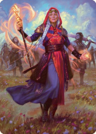 Jaya, Fiery Negotiator Art Card 1 [Dominaria United Art Series] | Jack's On Queen