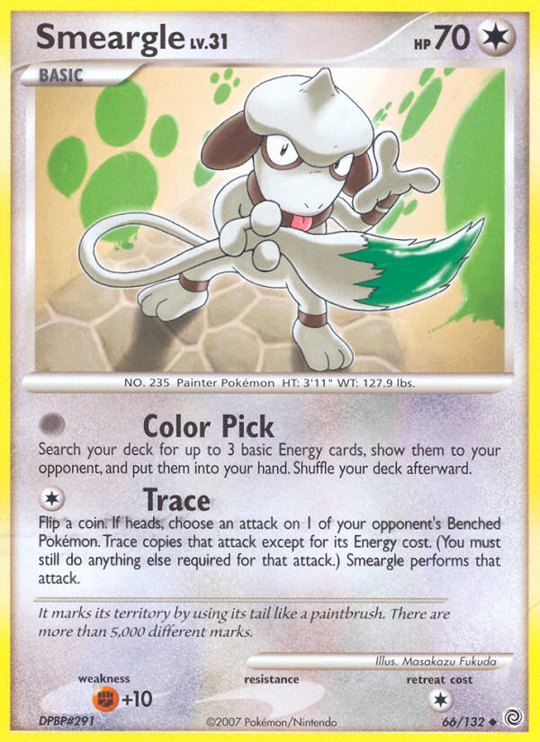 Smeargle (66/132) [Diamond & Pearl: Secret Wonders] | Jack's On Queen