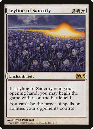 Leyline of Sanctity [Magic 2011] | Jack's On Queen