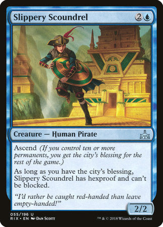 Slippery Scoundrel [Rivals of Ixalan] | Jack's On Queen