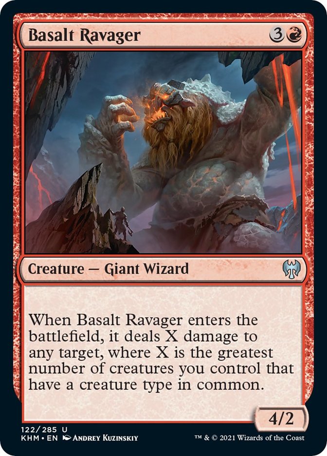 Basalt Ravager [Kaldheim] | Jack's On Queen