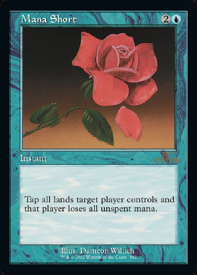 Mana Short (Retro) [30th Anniversary Edition] | Jack's On Queen