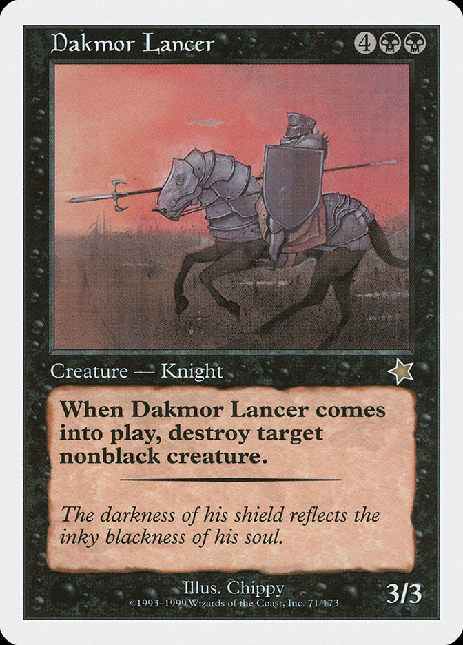 Dakmor Lancer [Starter 1999] | Jack's On Queen