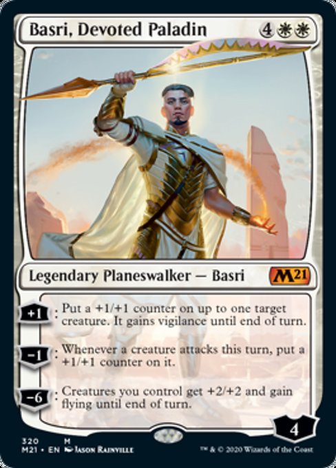 Basri, Devoted Paladin [Core Set 2021] | Jack's On Queen