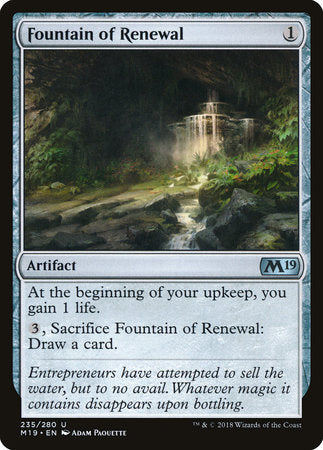 Fountain of Renewal [Core Set 2019] | Jack's On Queen