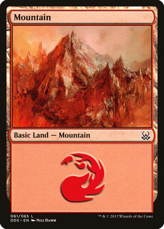 Mountain (61) [Duel Decks: Mind vs. Might] | Jack's On Queen