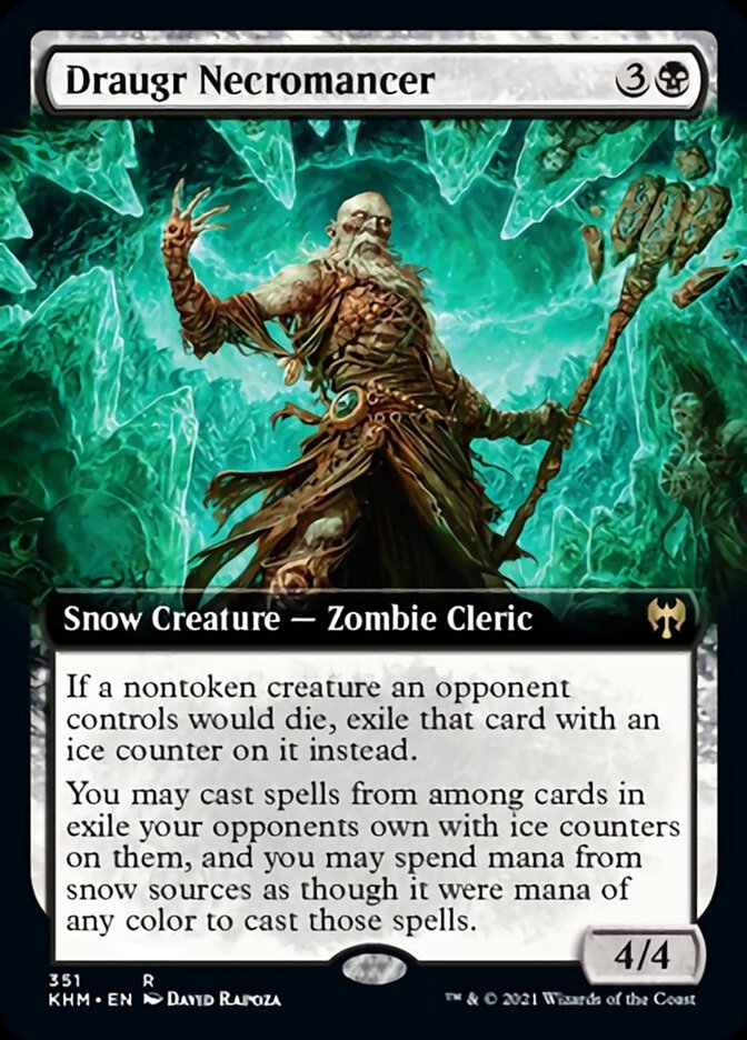 Draugr Necromancer (Extended Art) [Kaldheim] | Jack's On Queen