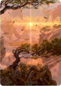 Windswept Heath Art Card [Zendikar Rising Art Series] | Jack's On Queen