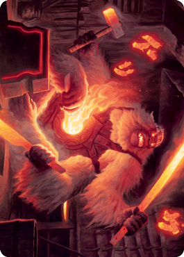 Kami of Industry Art Card [Kamigawa: Neon Dynasty Art Series] | Jack's On Queen