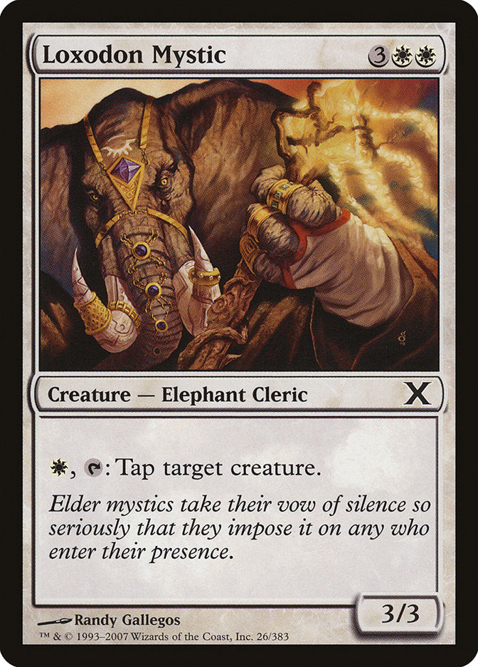 Loxodon Mystic [Tenth Edition] | Jack's On Queen