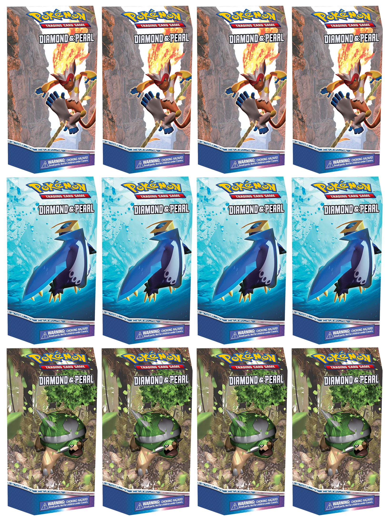 Diamond & Pearl - Theme Deck Display | Jack's On Queen