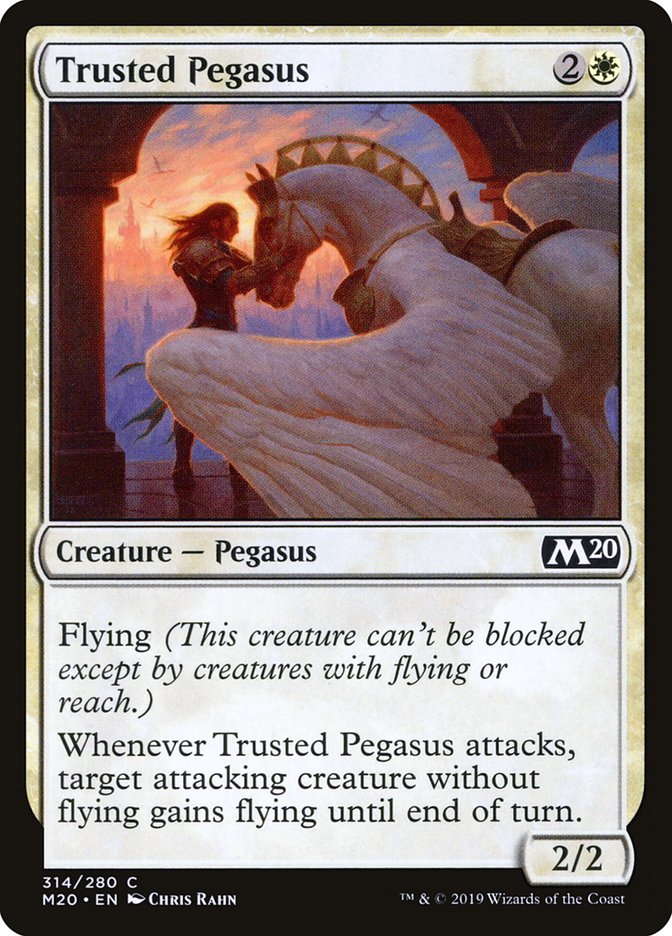 Trusted Pegasus [Core Set 2020] | Jack's On Queen