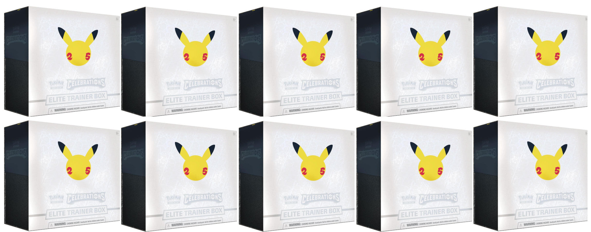 Celebrations: 25th Anniversary - Elite Trainer Box Case | Jack's On Queen