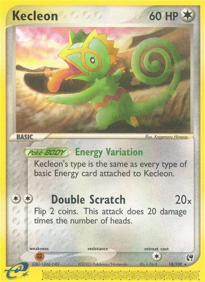 Kecleon (18/100) [EX: Sandstorm] | Jack's On Queen