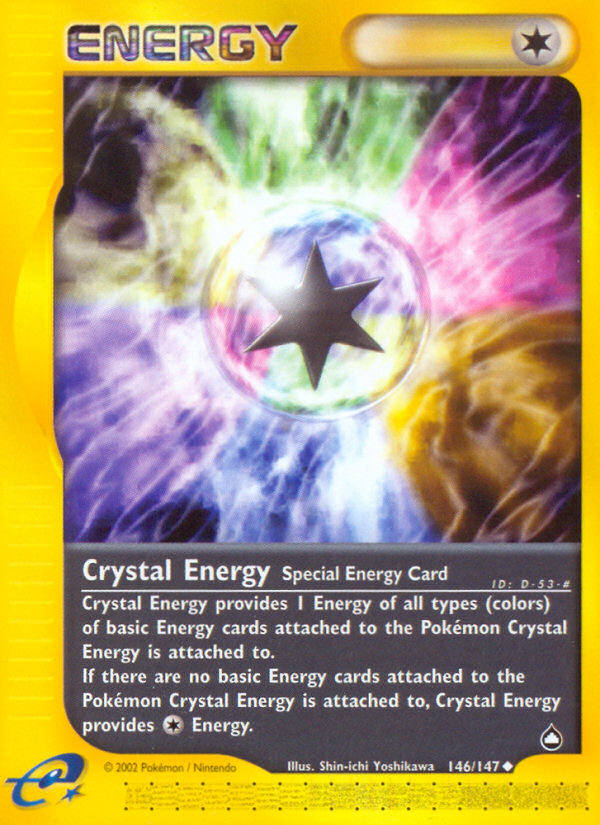 Crystal Energy (146/147) [Aquapolis] | Jack's On Queen