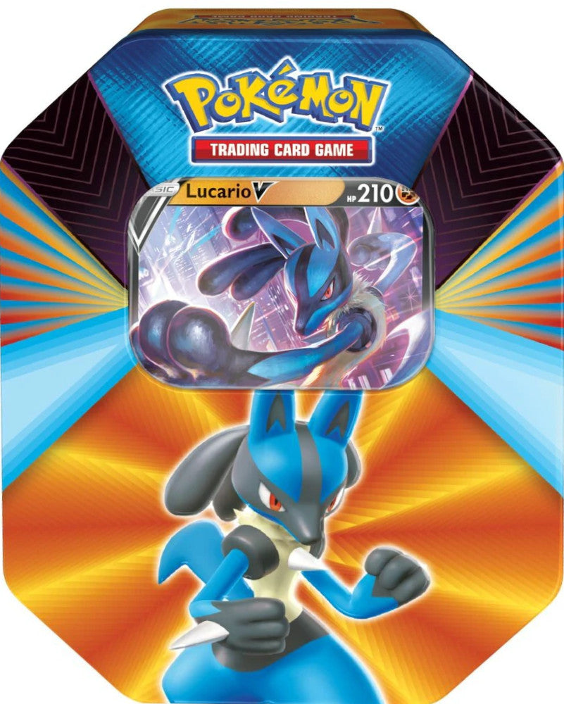 Sword & Shield: Vivid Voltage - V Forces Tin (Lucario V) | Jack's On Queen