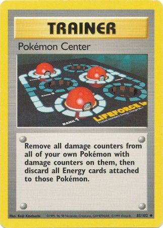 Pokemon Center (85/102) [Base Set Unlimited] | Jack's On Queen