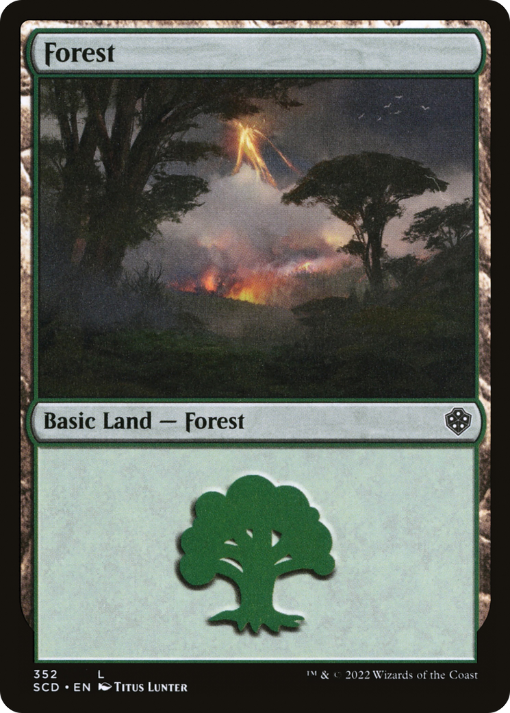 Forest (352) [Starter Commander Decks] | Jack's On Queen