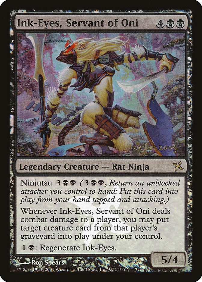 Ink-Eyes, Servant of Oni [Betrayers of Kamigawa Promos] | Jack's On Queen