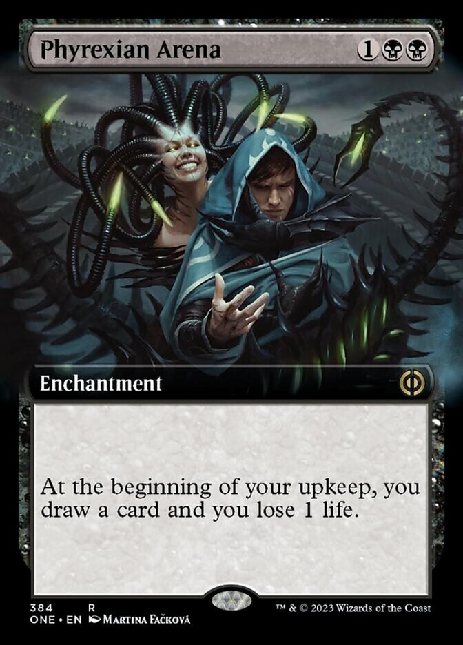 Phyrexian Arena (Extended Art) [Phyrexia: All Will Be One] | Jack's On Queen
