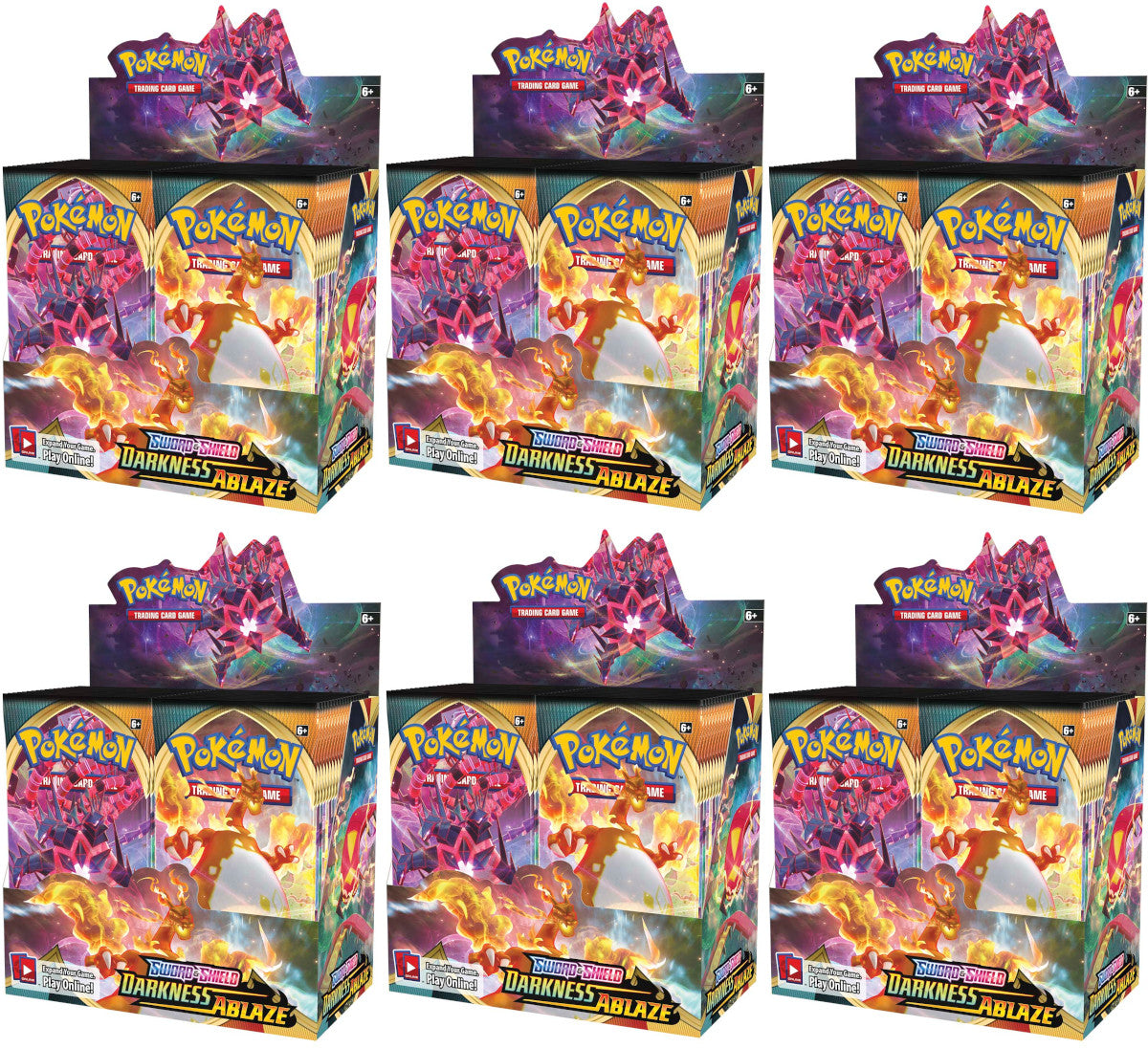 Sword & Shield: Darkness Ablaze - Booster Box Case | Jack's On Queen