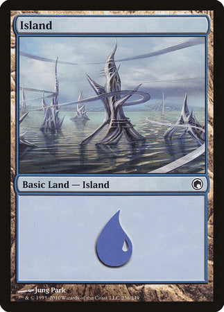 Island (236) [Scars of Mirrodin] | Jack's On Queen