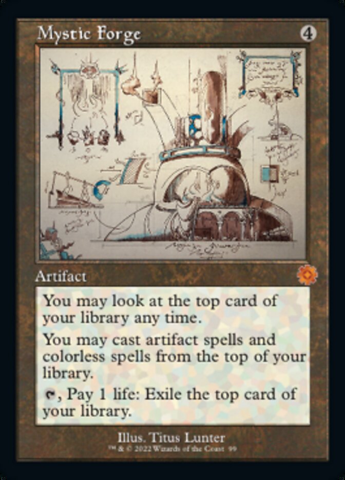 Mystic Forge (Retro Schematic) [The Brothers' War Retro Artifacts] | Jack's On Queen
