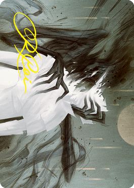 Parasitic Grasp Art Card (Gold-Stamped Signature) [Innistrad: Crimson Vow Art Series] | Jack's On Queen