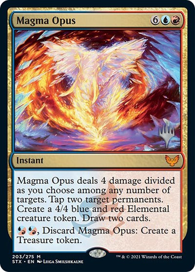 Magma Opus (Promo Pack) [Strixhaven: School of Mages Promos] | Jack's On Queen