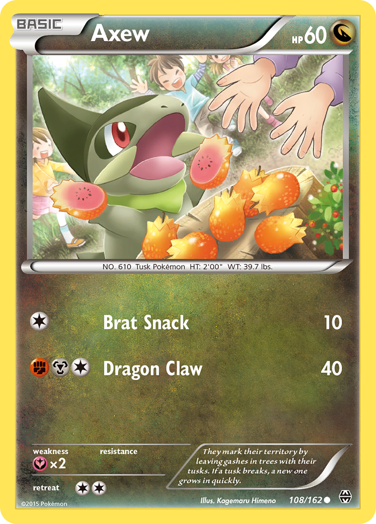 Axew (108/162) [XY: BREAKthrough] | Jack's On Queen