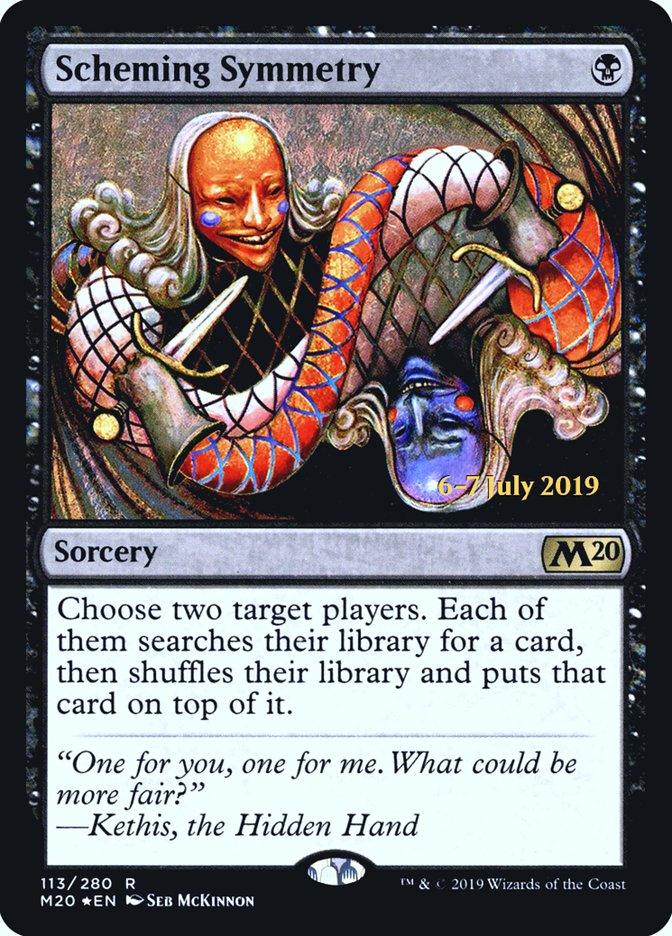 Scheming Symmetry  [Core Set 2020 Prerelease Promos] | Jack's On Queen