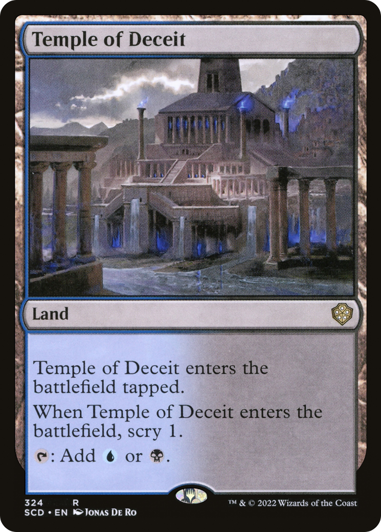 Temple of Deceit [Starter Commander Decks] | Jack's On Queen