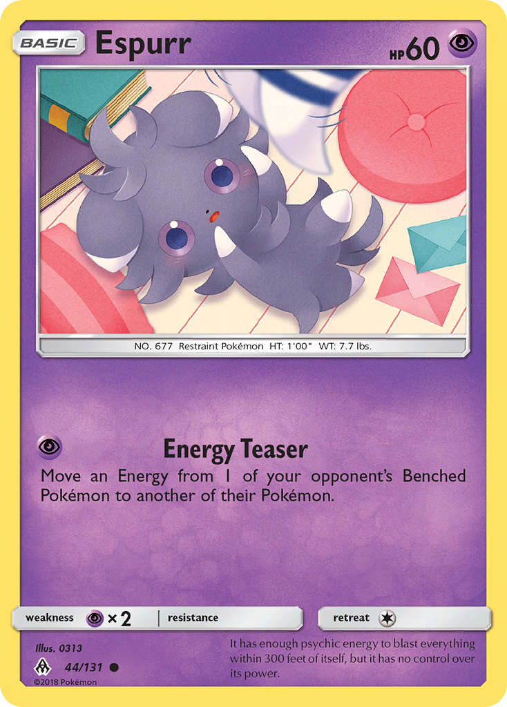 Espurr (44/131) [Sun & Moon: Forbidden Light] | Jack's On Queen