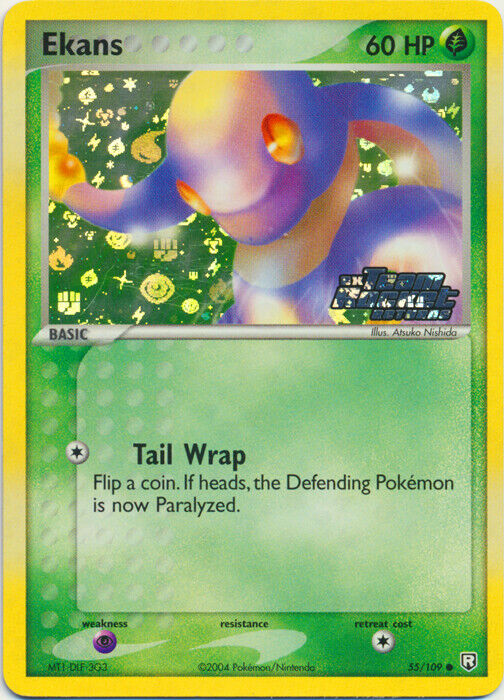 Ekans (55/109) (Stamped) [EX: Team Rocket Returns] | Jack's On Queen