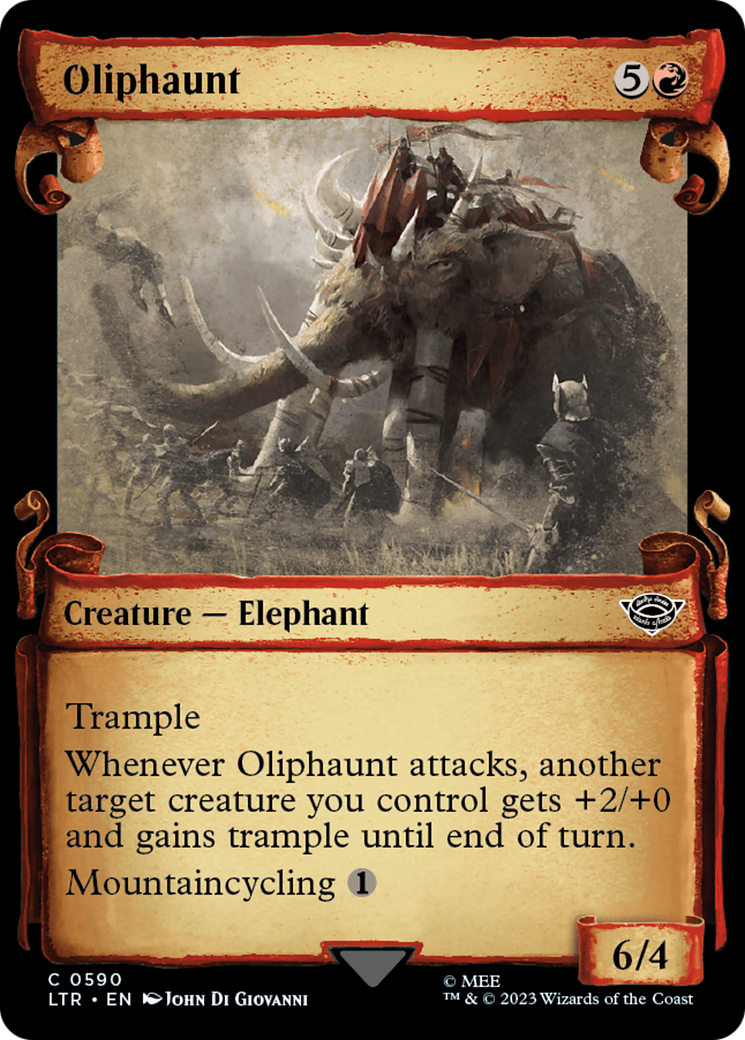 Oliphaunt [The Lord of the Rings: Tales of Middle-Earth Showcase Scrolls] | Jack's On Queen