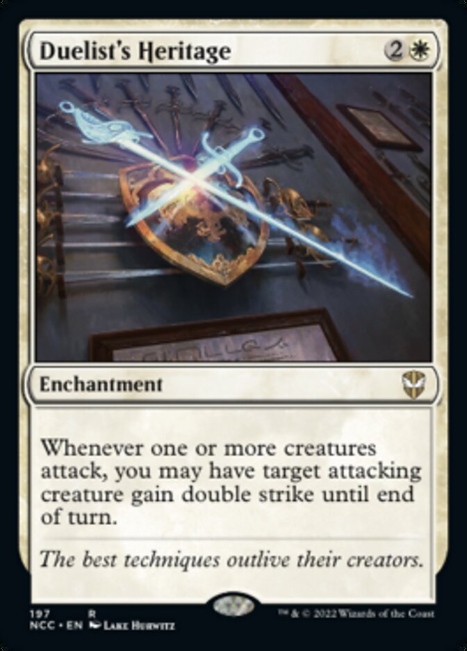 Duelist's Heritage [Streets of New Capenna Commander] | Jack's On Queen