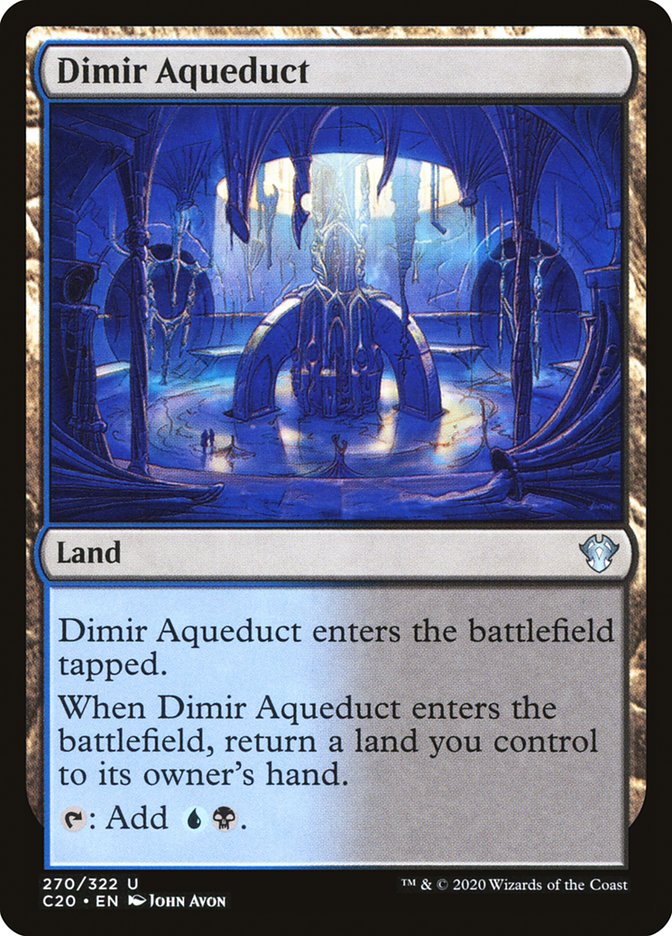 Dimir Aqueduct [Commander 2020] | Jack's On Queen