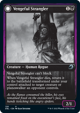 Vengeful Strangler // Strangling Grasp [Innistrad: Double Feature] | Jack's On Queen