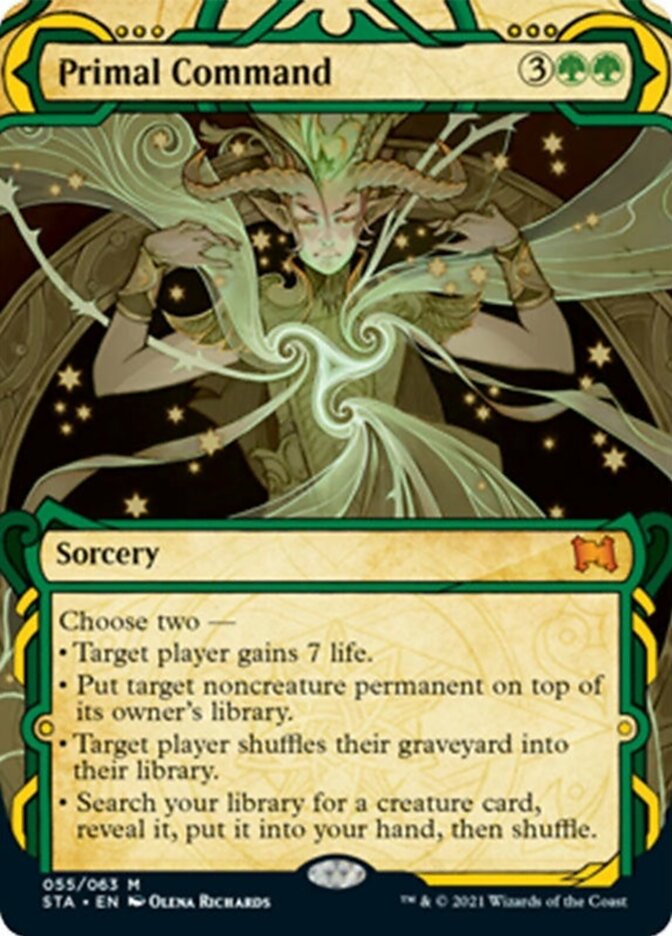 Primal Command (Etched Foil) [Strixhaven Mystical Archive] | Jack's On Queen