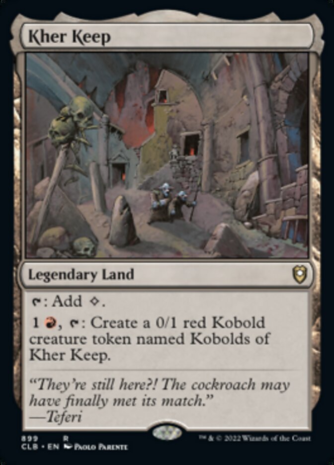 Kher Keep [Commander Legends: Battle for Baldur's Gate] | Jack's On Queen