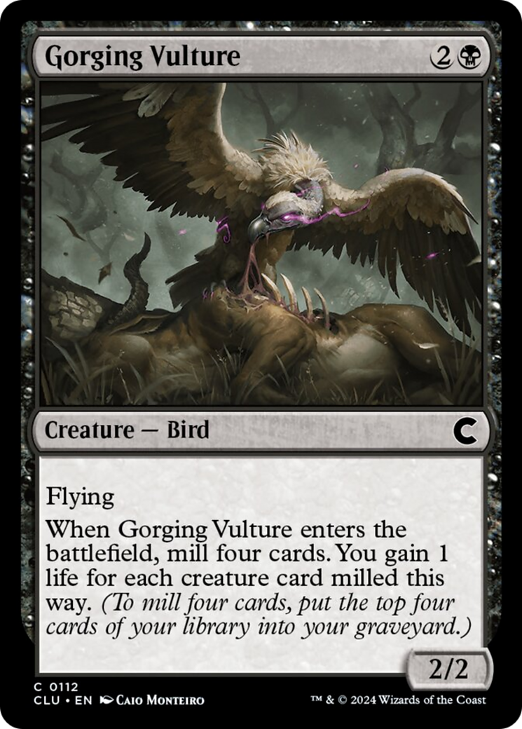 Gorging Vulture [Ravnica: Clue Edition] | Jack's On Queen