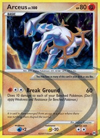 Arceus (AR8) [Platinum: Arceus] | Jack's On Queen