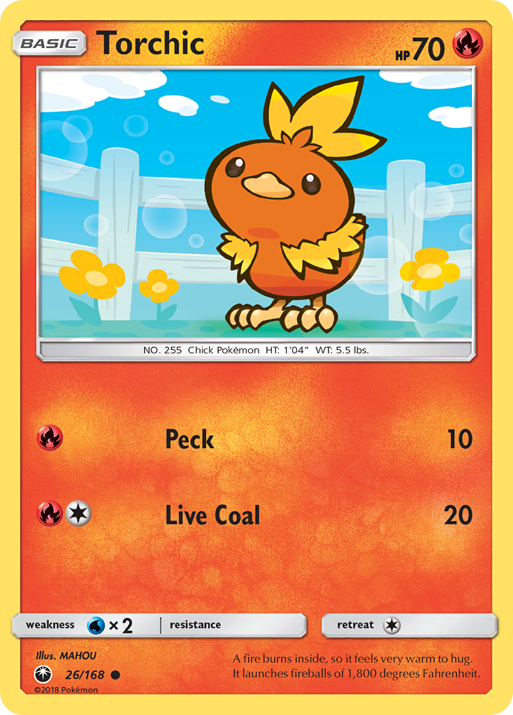 Torchic (26/168) [Sun & Moon: Celestial Storm] | Jack's On Queen