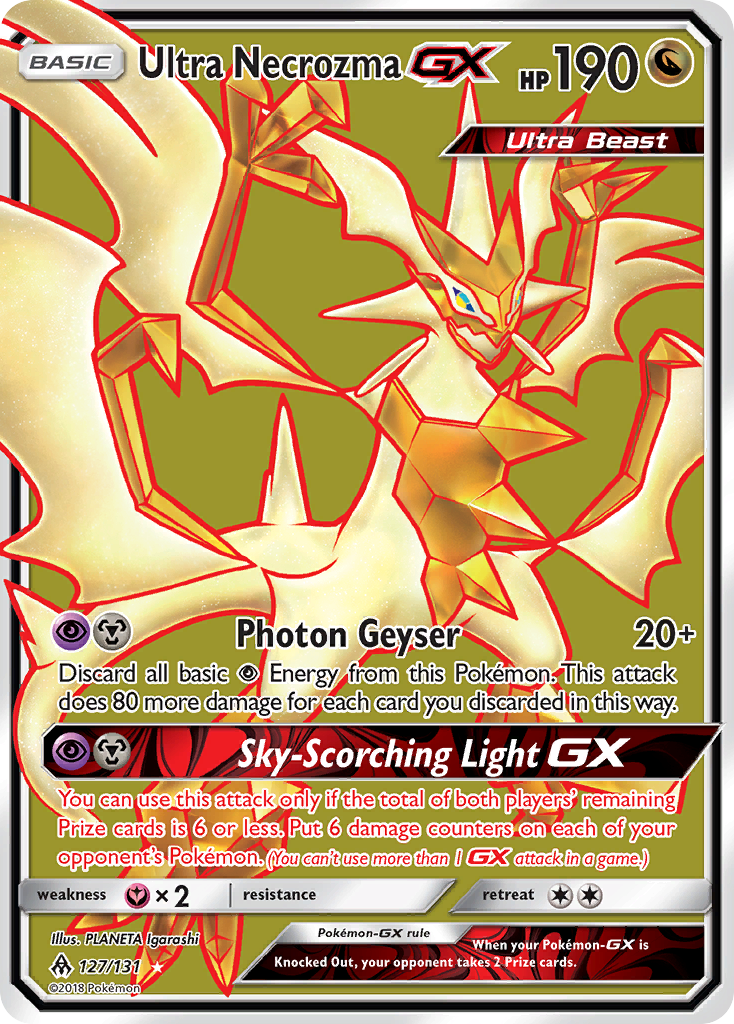 Ultra Necrozma GX (127/131) [Sun & Moon: Forbidden Light] | Jack's On Queen