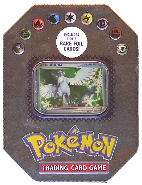 EX - Collector's Window Tin (Articuno EX) | Jack's On Queen